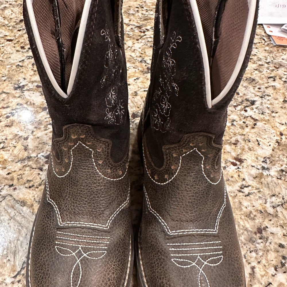 Shyanne Tan Leather Western Boots